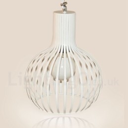 Modern Contemporary Metal 1 Light Globe Pendellampa