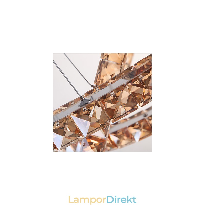 Taklampor Med Fashion Style Ring Crystal Taklampa