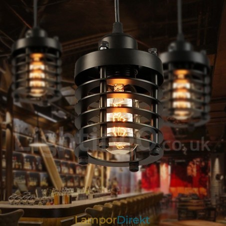 Retro Vintage Metall 1 Ljus Taklampa Retro Vintage Metall 1 Ljus Taklampa