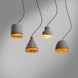 Modern Contemporary Concrte 1 Light Pendellampa