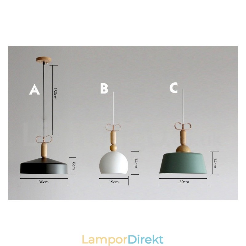 Modern Och Modern Flerfärgad Taklampa