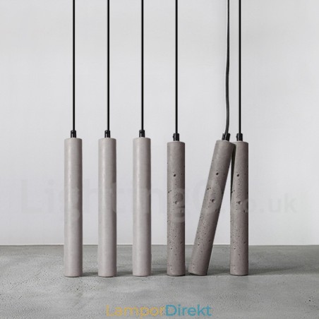 Modern Contemporary Concrte 1 Light Pendellampa Modern Contemporary Concrte 1 Light Pendellampa