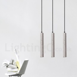 Modern Contemporary Concrte 1 Light Pendellampa