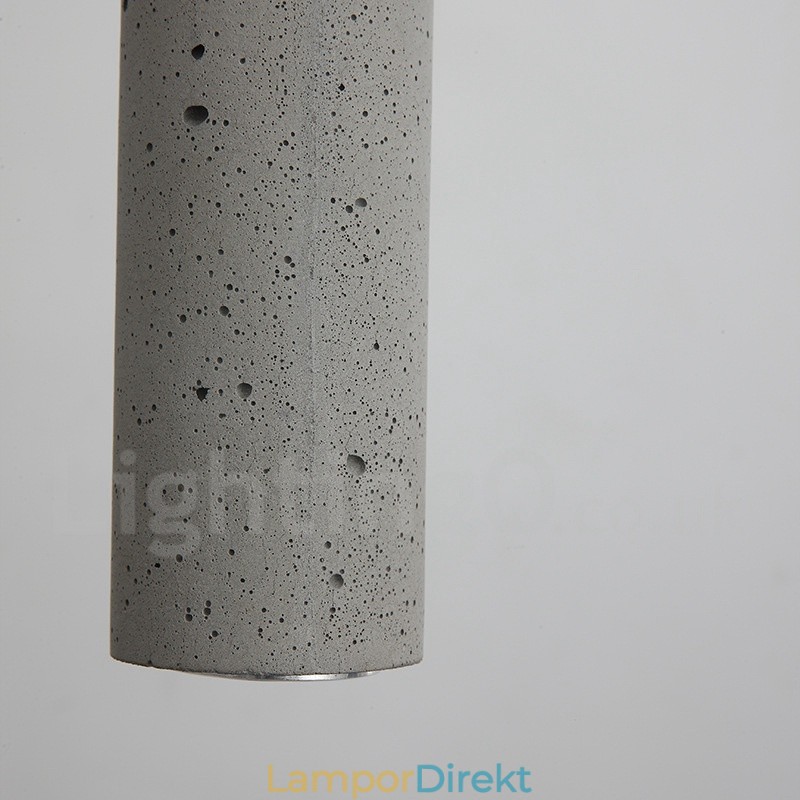 Modern Contemporary Concrte 1 Light Pendellampa