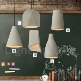 1 Light Concrte Pendellampa