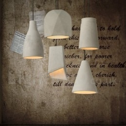 1 Light Concrte Pendellampa