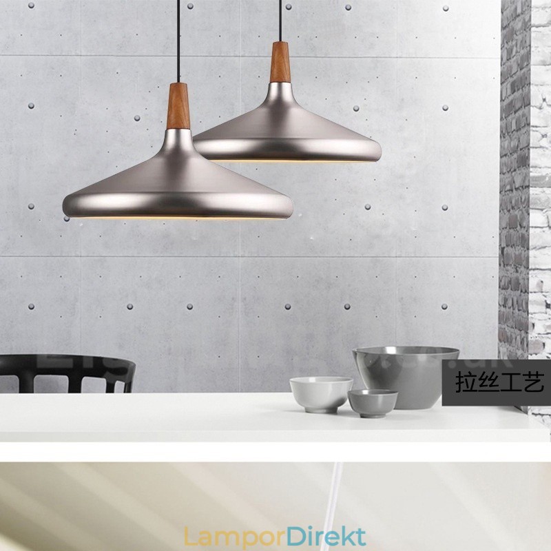 Modern Contemporary Metal 1 Light Pendel Light