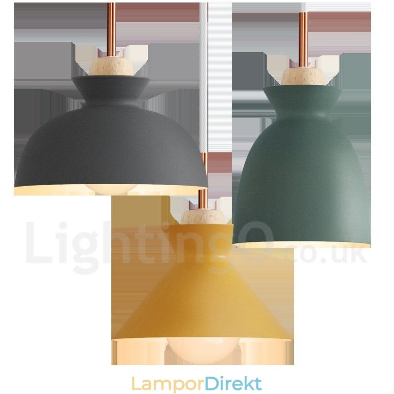 Modern Och Modern Metall Multifärgs Taklampa