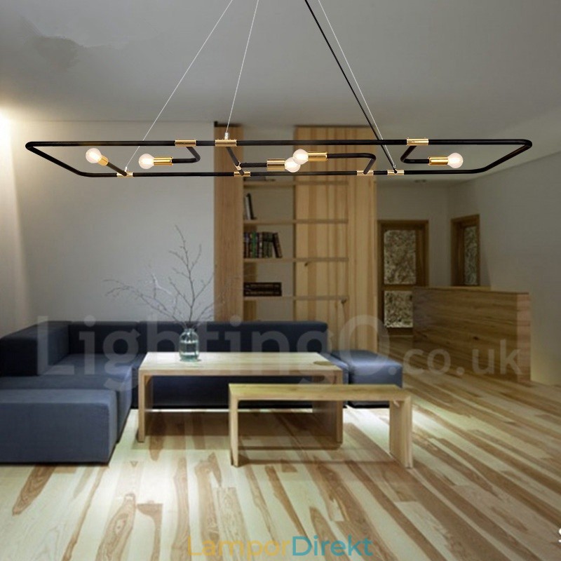 5 Ljus Modern Contemporary Pendellampa