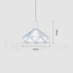 Single 1 Light Modern Contemporary Multi Colors Pendellampa