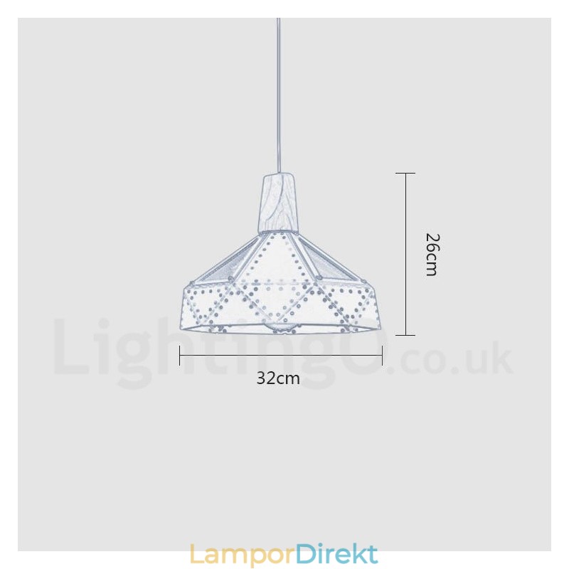 Single 1 Light Modern Contemporary Multi Colors Pendellampa