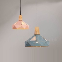 Single 1 Light Modern Contemporary Multi Colors Pendellampa