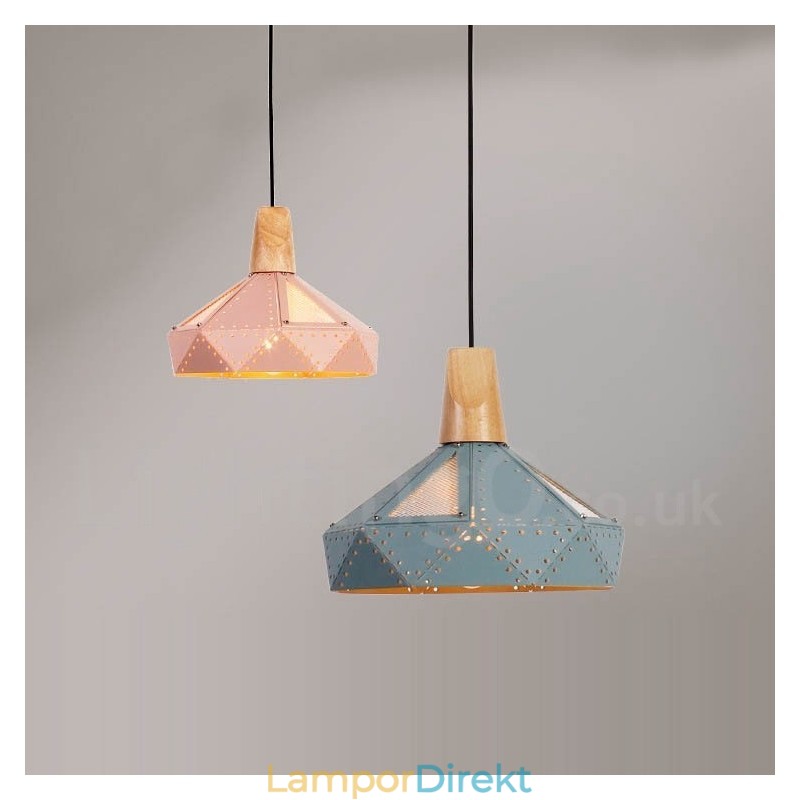 Single 1 Light Modern Contemporary Multi Colors Pendellampa