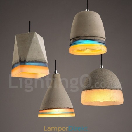 Vintage Concrte Taklampa Vintage Concrte Taklampa