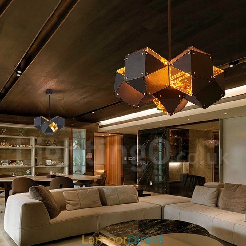 5 Ljus Modern Contemporary Pendellampa