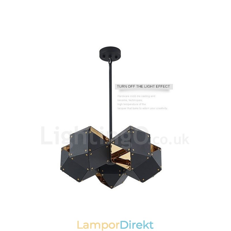 5 Ljus Modern Contemporary Pendellampa
