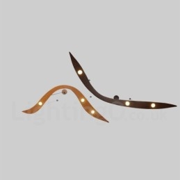 Modern Contemporary Wood 3 Light Pendel Light