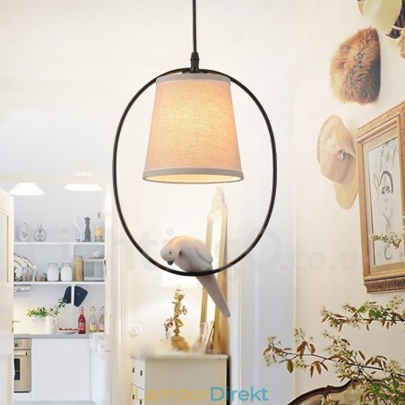 1 Ljus Rustic Lodge Vintage Pendellampa 1 Ljus Rustic Lodge Vintage Pendellampa