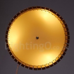 Modern Och Modern Trätrumma Taklampa