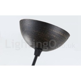 Retro Vintage 1 Ljus Metall Taklampa