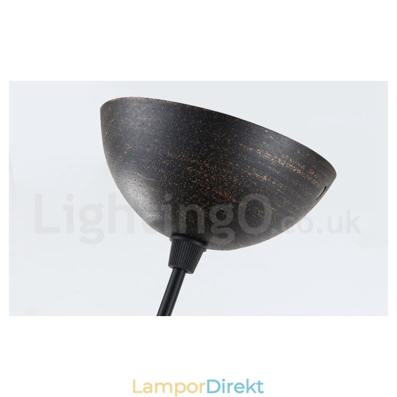 Retro Vintage 1 Ljus Metall Taklampa