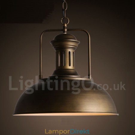 Retro Vintage Metall 1 Ljus Taklampa Retro Vintage Metall 1 Ljus Taklampa