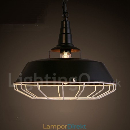 Retro Vintage Metall 1 Ljus Taklampa Retro Vintage Metall 1 Ljus Taklampa