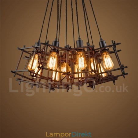 Retro Vintage Metal Pendel Light (Flera Nyanser Med En Fast Pendel) (Välj Mängden Av Skuggan Nedan) Retro Vintage Metal Pendel Light (Flera Nyanser Med En Fast Pendel) (Välj Mängden Av Skuggan Nedan)