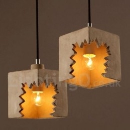 Modern Contemporary Concrte Pendellampa
