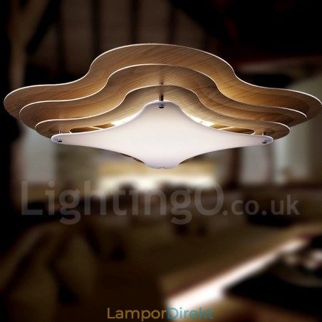 Wood Flush Mount Light Wood Flush Mount Light