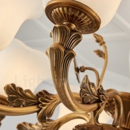 8 Lätt Traditionell Klassisk Integrerad Lyxljuskrona I Metall