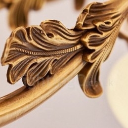 8 Lätt Traditionell Klassisk Integrerad Lyxljuskrona I Metall