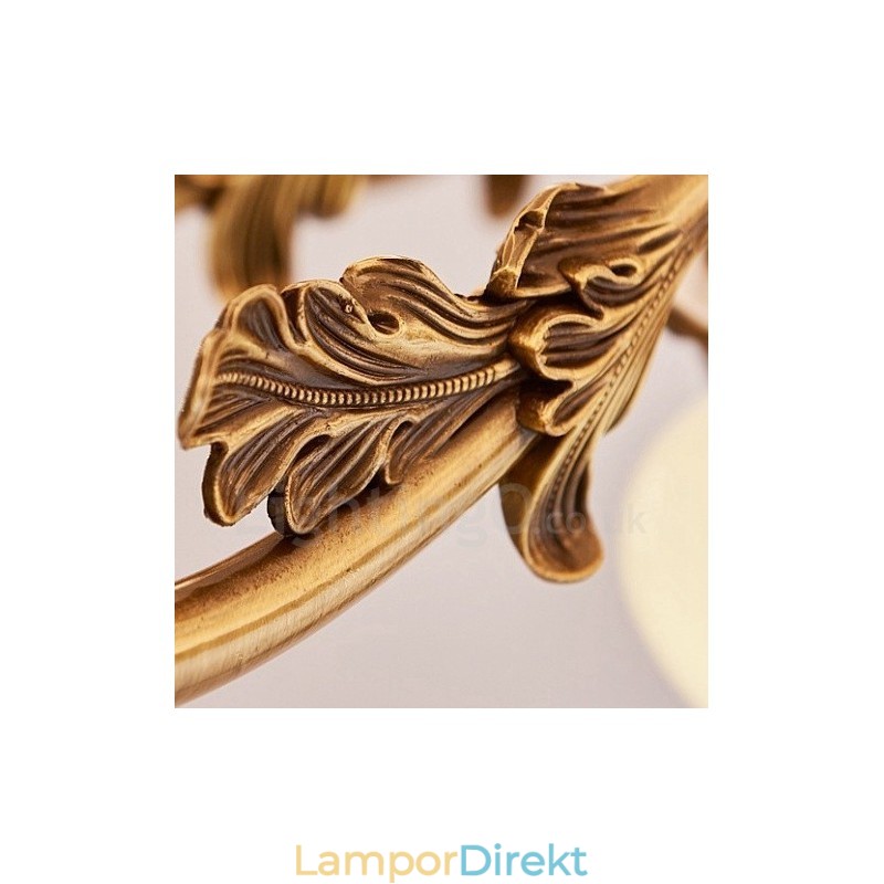 8 Lätt Traditionell Klassisk Integrerad Lyxljuskrona I Metall