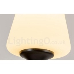 8 Light Rustic Lodge Integrerad Metallkrona