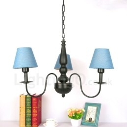 3 Ljus Traditionell Klassisk Integrerad Metallkrona