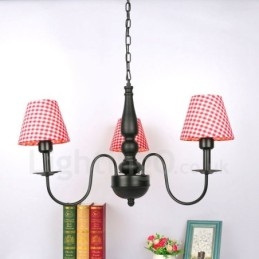 3 Ljus Traditionell Klassisk Integrerad Metallkrona