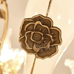 8 Lätt Traditionell Klassisk Integrerad Metallkrona