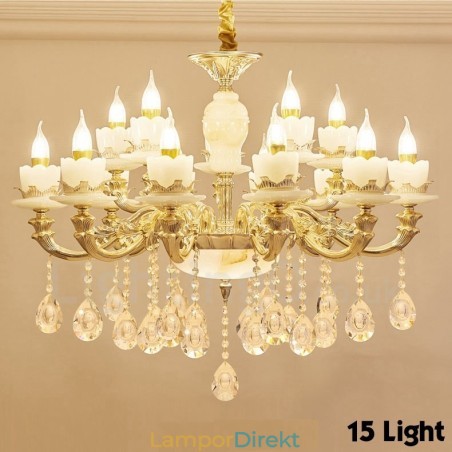 15 Lätt Traditionell Klassisk Integrerad Metallkrona 15 Lätt Traditionell Klassisk Integrerad Metallkrona