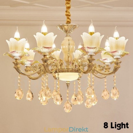 8 Lätt Traditionell Klassisk Integrerad Metallkrona 8 Lätt Traditionell Klassisk Integrerad Metallkrona