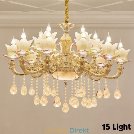 15 Lätt Traditionell Klassisk Integrerad Metallkrona 15 Lätt Traditionell Klassisk Integrerad Metallkrona