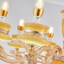 6 Lätt Traditionell Klassisk Integrerad Lyxljuskrona I Metall