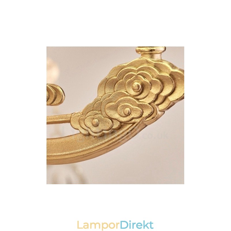8 Lätt Traditionell Klassisk Integrerad Metallkrona