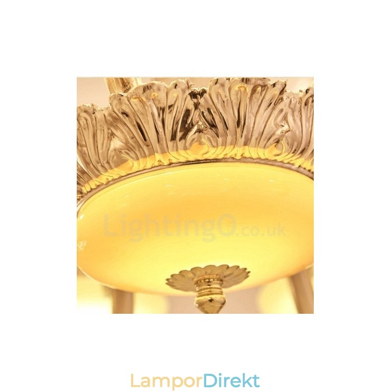 8 Lätt Traditionell Klassisk Integrerad Metallkrona