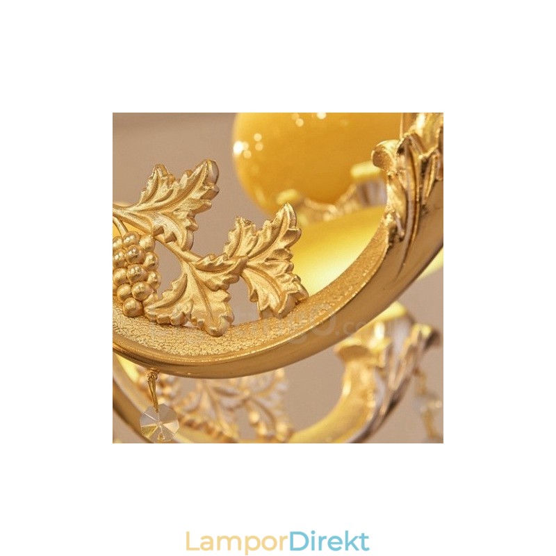 6 Lätt Traditionell Klassisk Integrerad Metallkrona