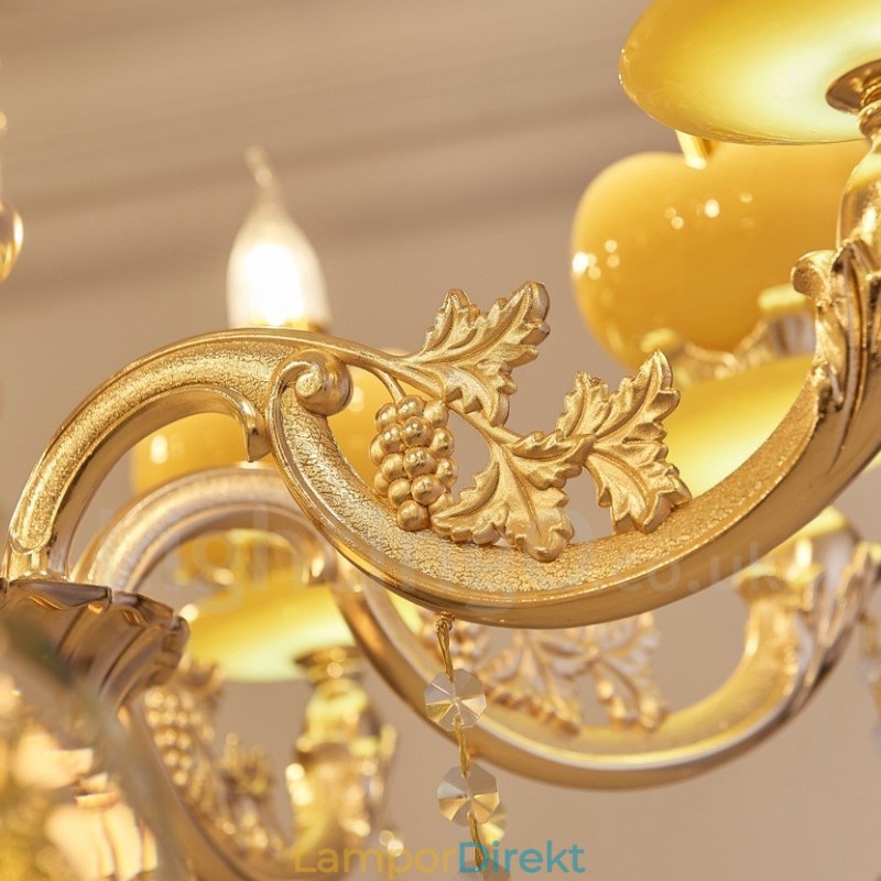 8 Lätt Traditionell Klassisk Integrerad Metallkrona