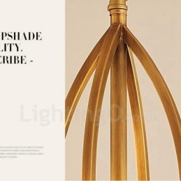 Light Rustic Lodge Integrerad Metallkrona