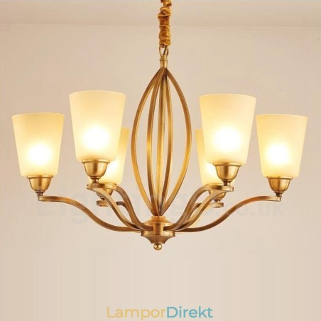 6 Light Rustic Lodge Integrerad Metallkrona 6 Light Rustic Lodge Integrerad Metallkrona