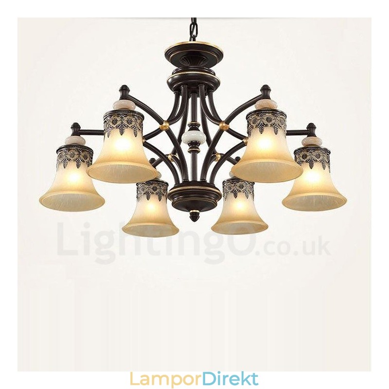 6 Lätt Traditionell Klassisk Integrerad Metallkrona