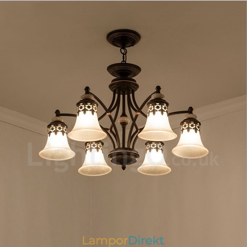 6 Lätt Traditionell Klassisk Integrerad Metallkrona