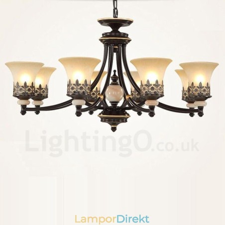 8 Lätt Traditionell Klassisk Integrerad Metallkrona 8 Lätt Traditionell Klassisk Integrerad Metallkrona